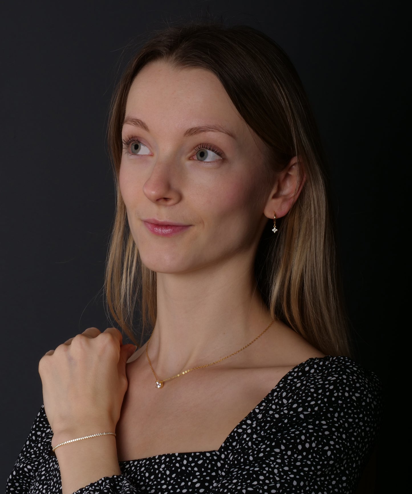 Halskette mit Zirkon 'Pure'