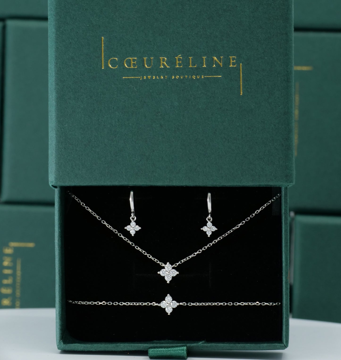 Set 'Claire' Silber