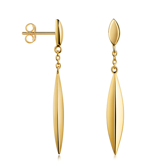 Ohrringe 'Aurélie' Gold - Pendel