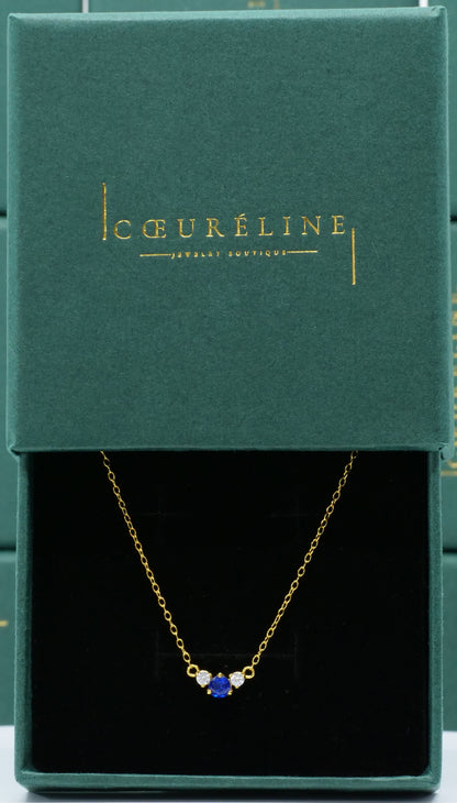 Halskette 'Blue Collar'