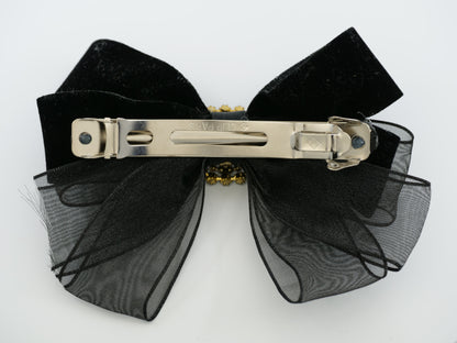 Haarschleife mit Strass-Steinen